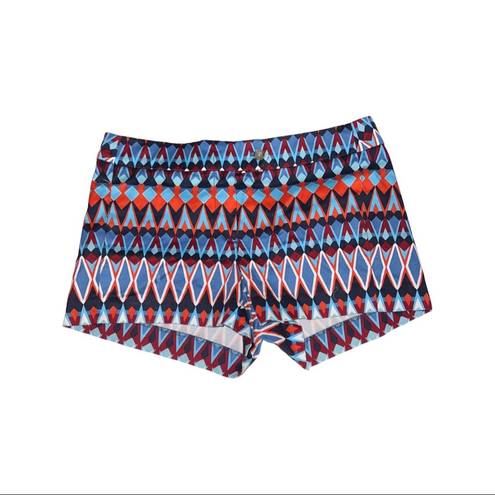 EUC J. Crew Printed Stretch Chino City 3” shorts